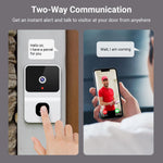 Smart Video Doorbell WIFI Smart Security Camera Door Bell